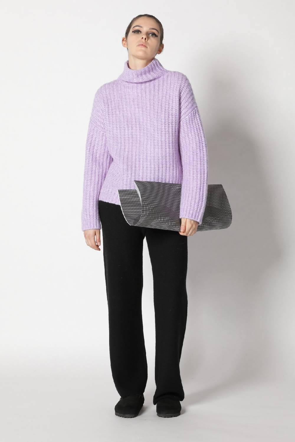 Sminfinity Blurry Chunky Turtle + Garter Palazzo Pants