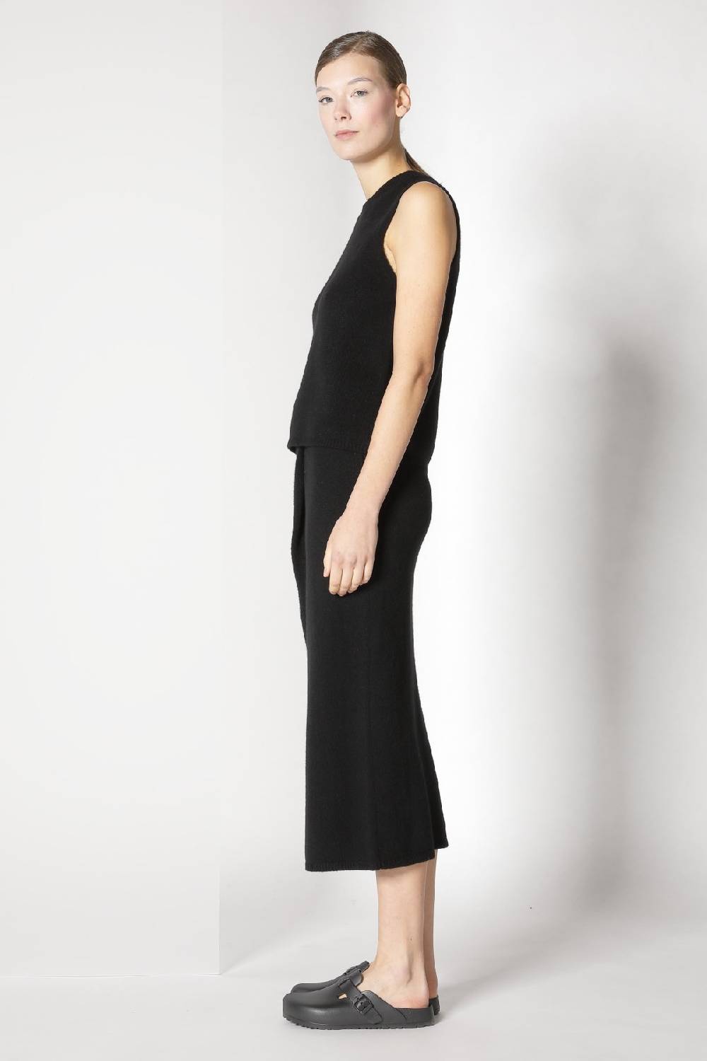 Sminfinity Blurry Ribbed Zip-jacket + Blurry Crew Top + Blurry Tulip Skirt