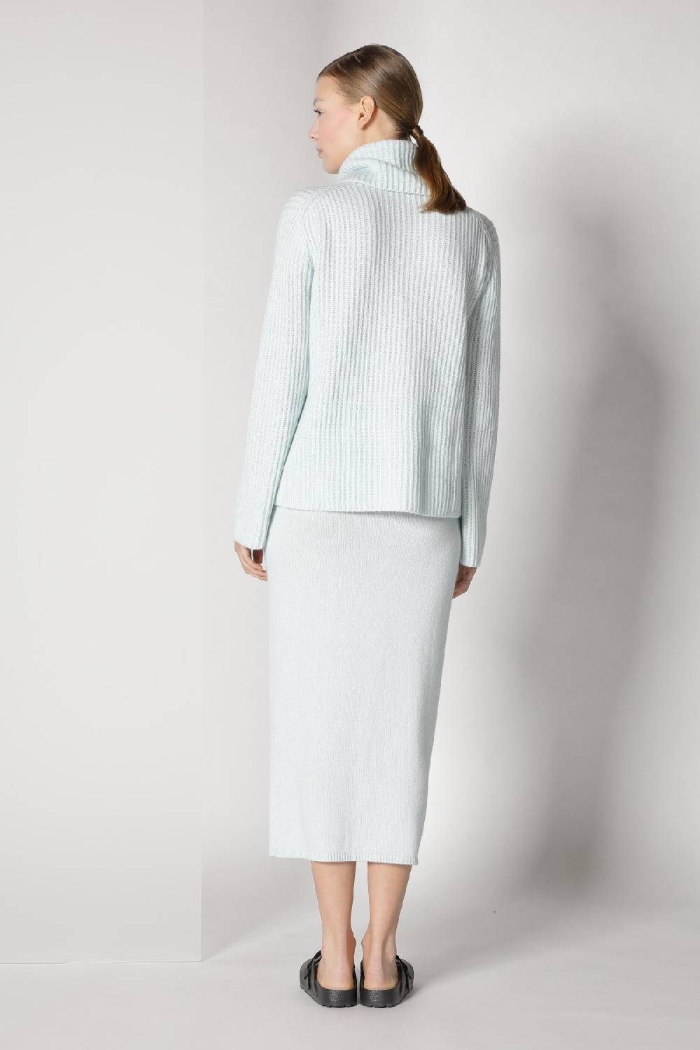 Sminfinity Blurry Ribbed Zip-jumper + Blurry Tulip Skirt