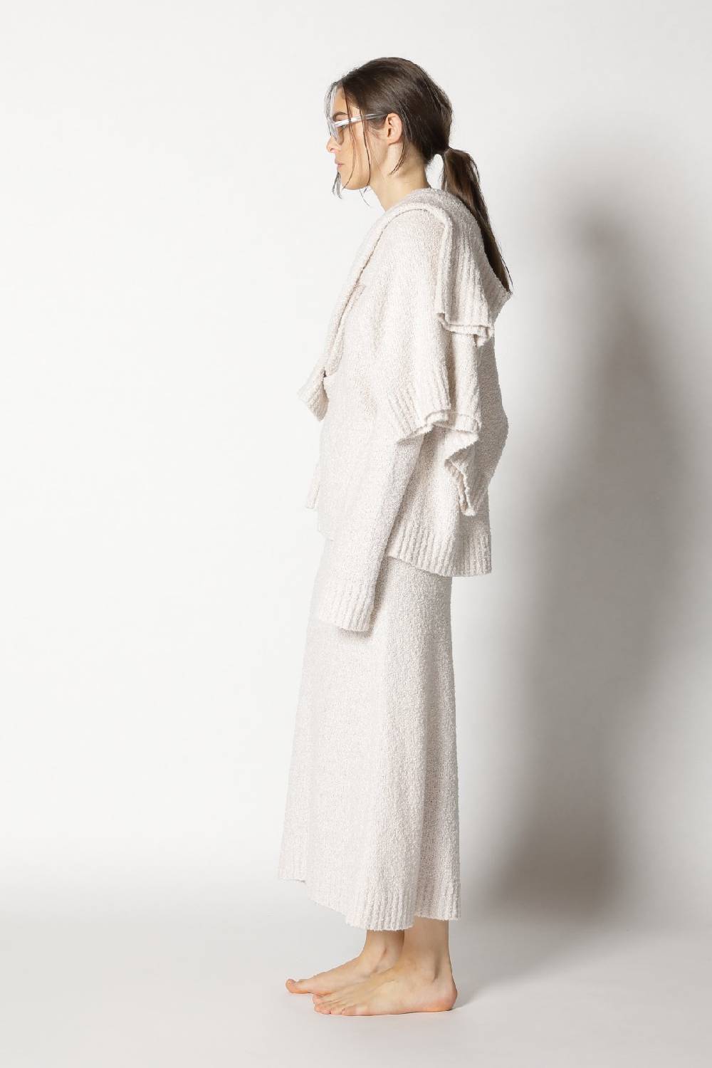 Sminfinity Bouclé V Neck + Bouclé Turtle + Bouclé A Skirt