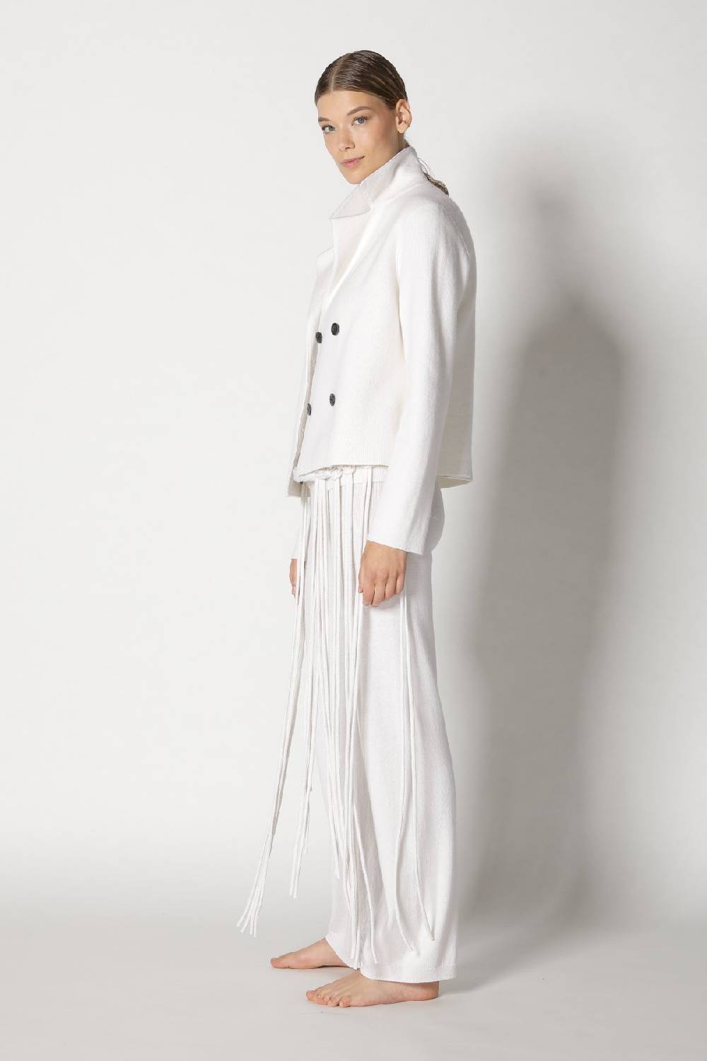 Sminfinity Chilly Cropped Jacket + Chilly Fitted Top + chilly Pants + Hang Loose Ring Belt