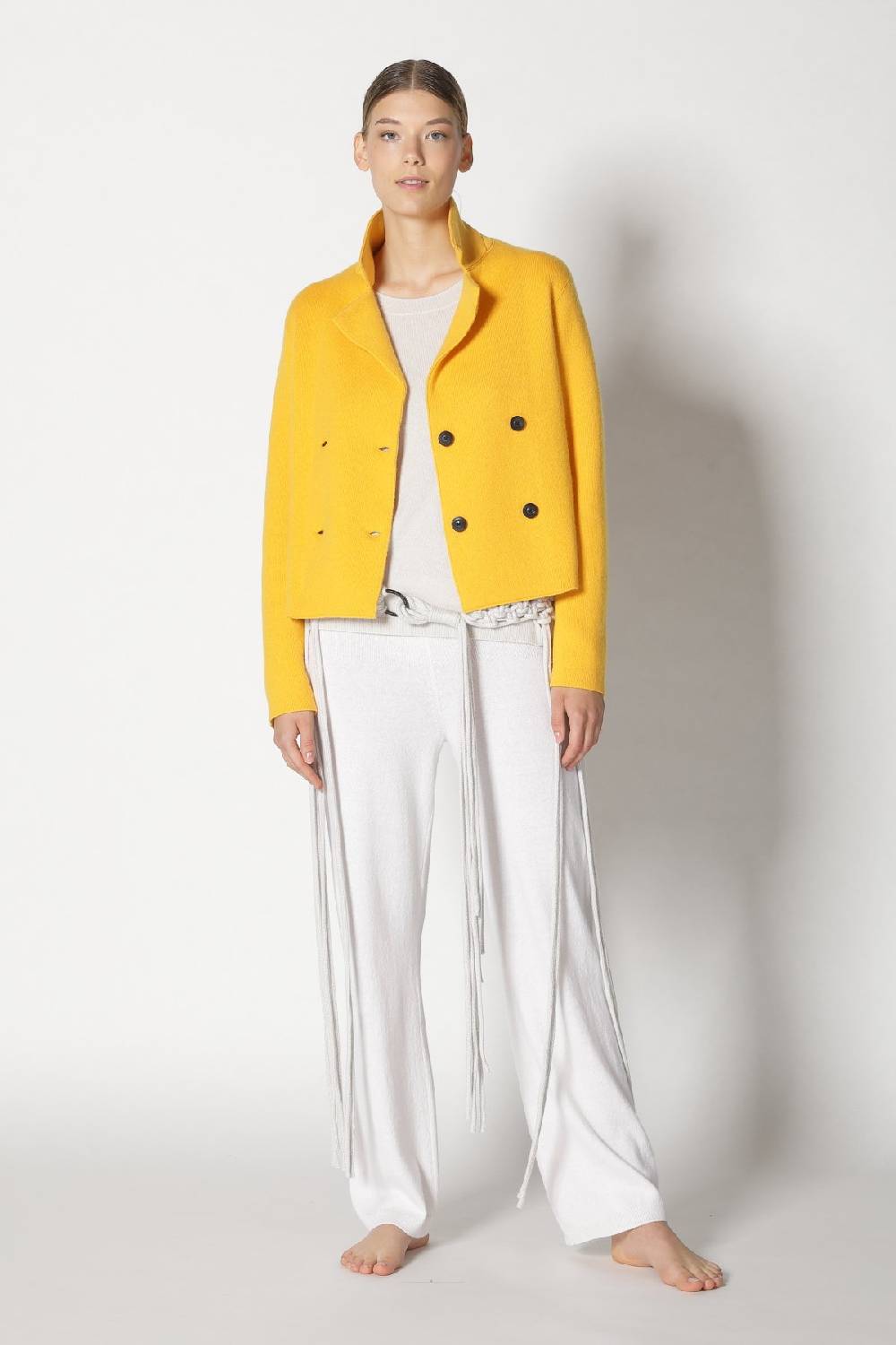 Sminfinity Chilly Cropped Jacket + chilly Jumper + Chilly Pants + Hang Loose Ring Belt