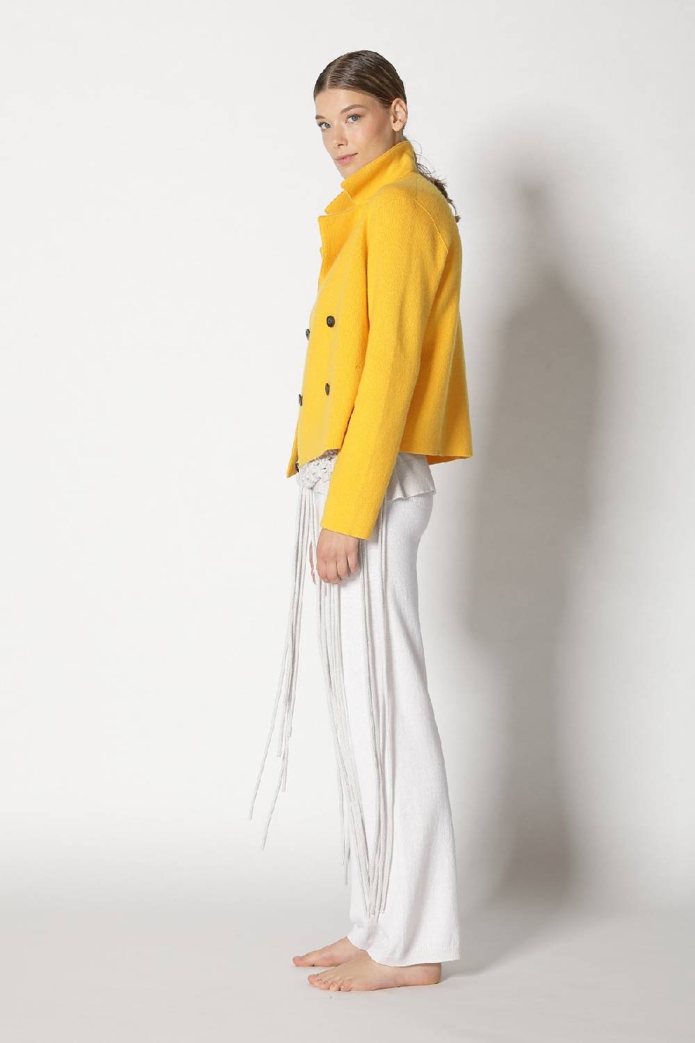 Sminfinity Chilly Cropped Jacket + chilly Jumper + Chilly Pants + Hang Loose Ring Belt