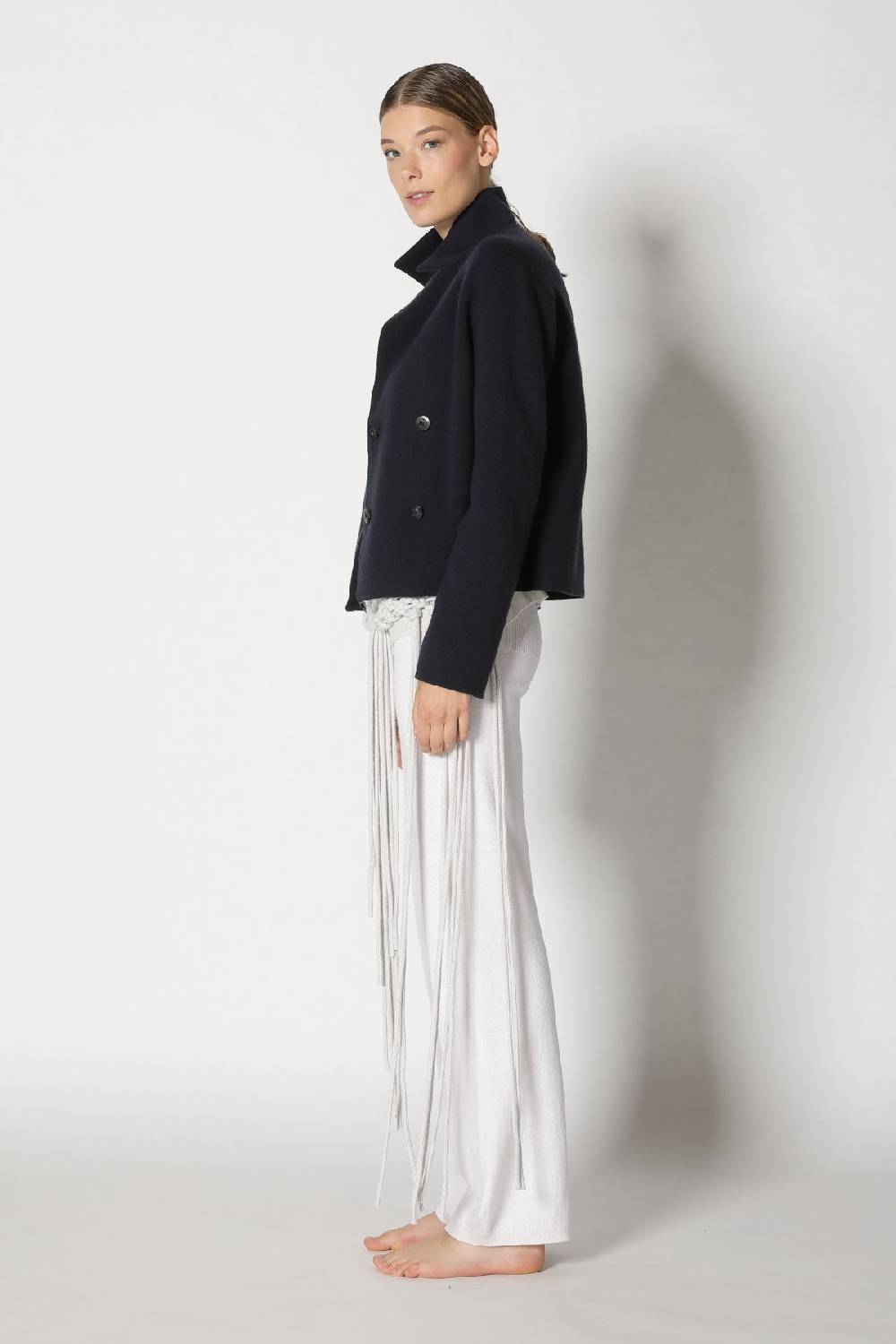 Sminfinity Chilly Cropped Jacket + chilly Jumper + Chilly Pants + Hang Loose Ring Belt