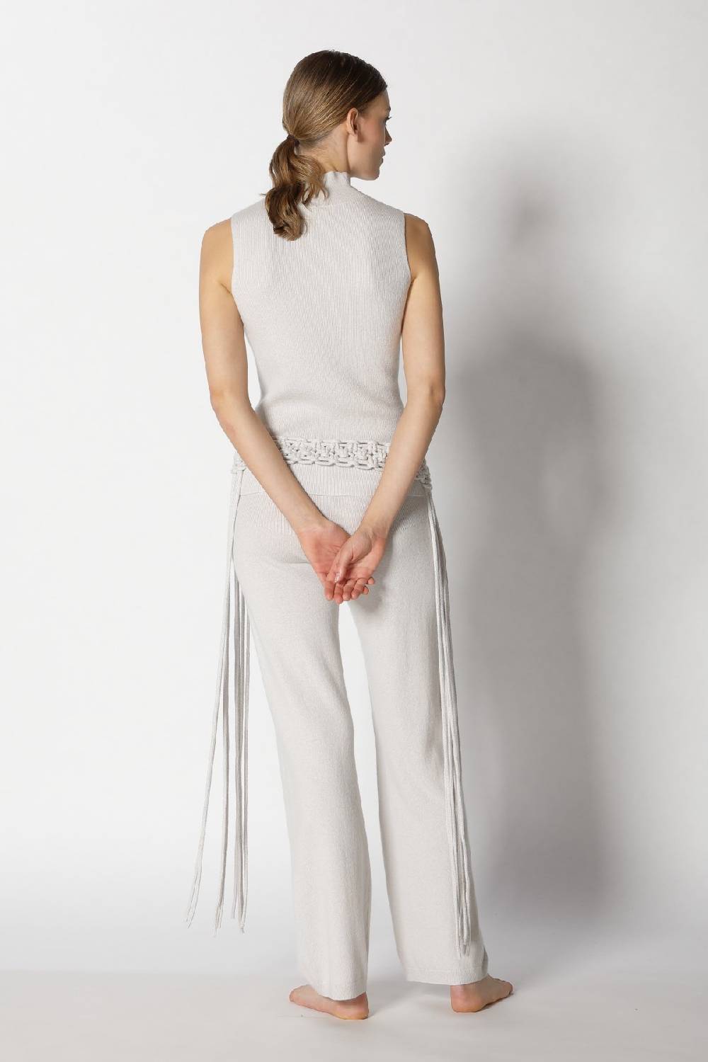 Sminfinity Chilly Fitted Top + Chilly Pants + hang Loose Knot Belt