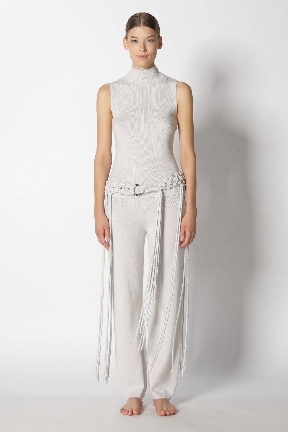 Sminfinity chilly fitted top + chilly pants + hang loose knot belt Sminfinity chilly fitted top + chilly pants + hang loose knot belt