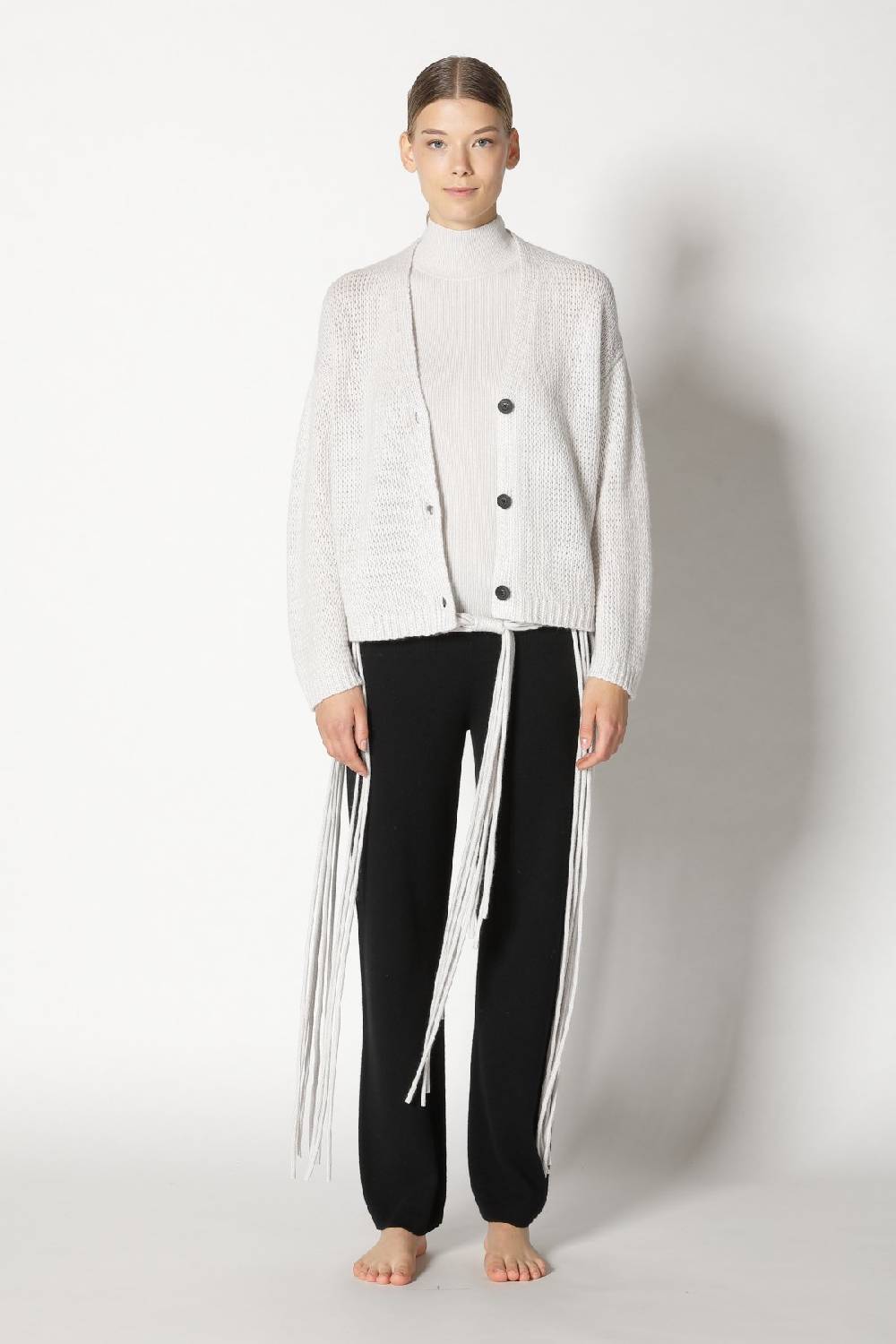 Sminfinity chilly loose & tight cardy + chilly fitted top + chilly pants + hang loose ring belt