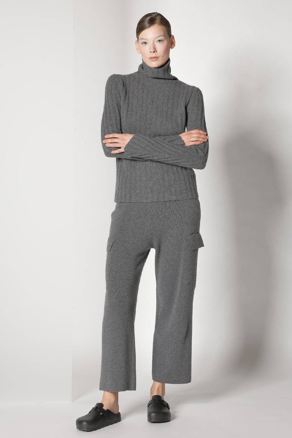Sminfinity chilly ribbed turtleneck + chilly cargo pants