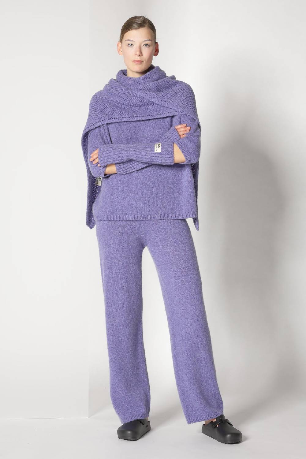 Sminfinity Cosy Cap + Cosy Triangle Scarf + Cosy Gauntlets + Cosy Crew Jumper + Cosy Palazzo Pants