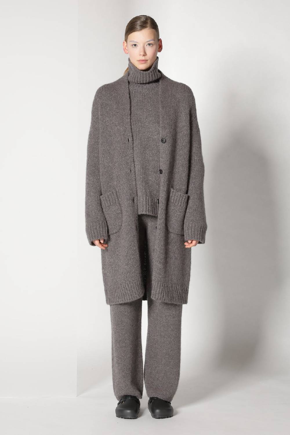 Sminfinity cosy long cardigan + cosy crew jumper + cosy palazzo pants