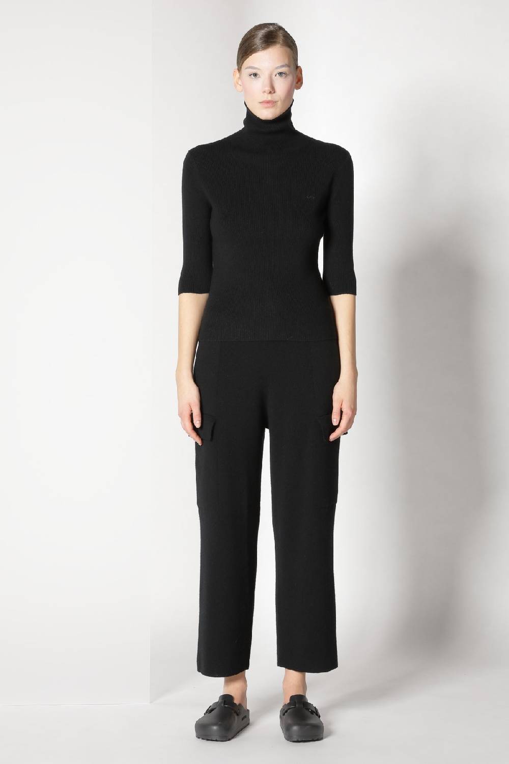 Sminfinity Doubleface Bomber Jacket + Chilly Fitted Turtleneck + Chilly Cargo Pants