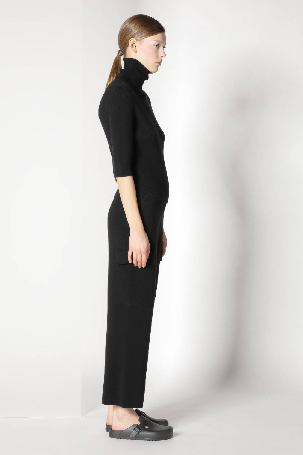 Sminfinity Doubleface Bomber Jacket + Chilly Fitted Turtleneck + Chilly Cargo Pants