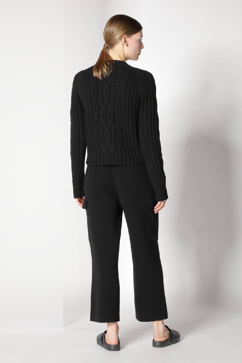 Sminfinity Doubleface Caban Jacket + Chilly Cable Jumper + Chilly Cargo Pants