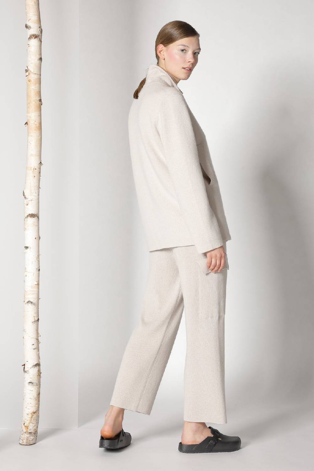 Sminfinity Doubleface Caban Jacket + Chilly Cable Jumper + Chilly Cargo Pants