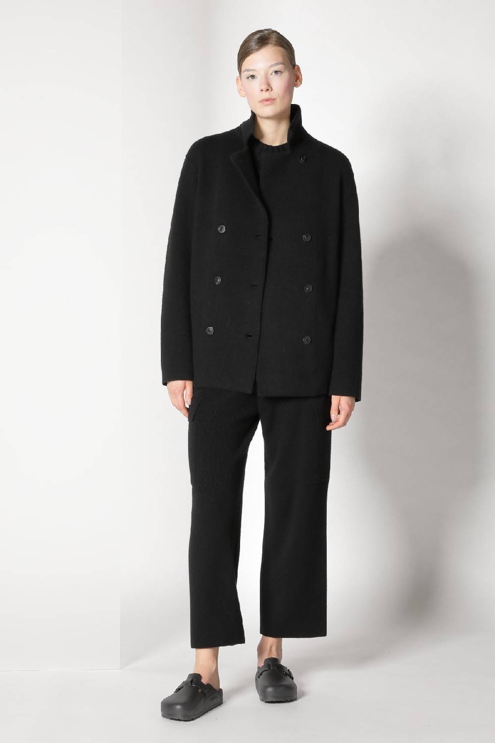 Sminfinity doubleface caban jacket + chilly cable jumper + chilly cargo pants