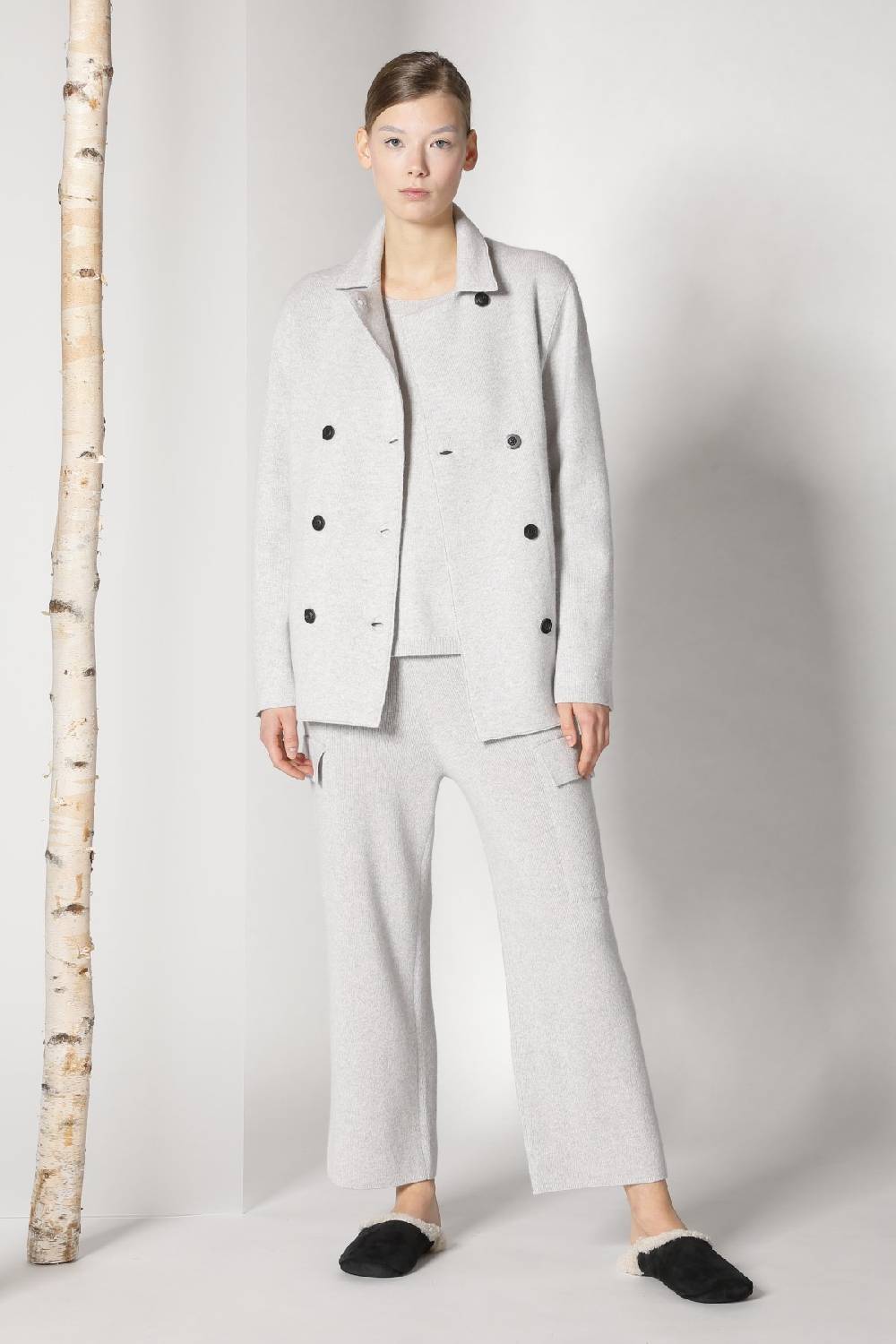 Sminfinity Doubleface Caban Jacket + Chilly Jumper + Chilly Cargo Pants