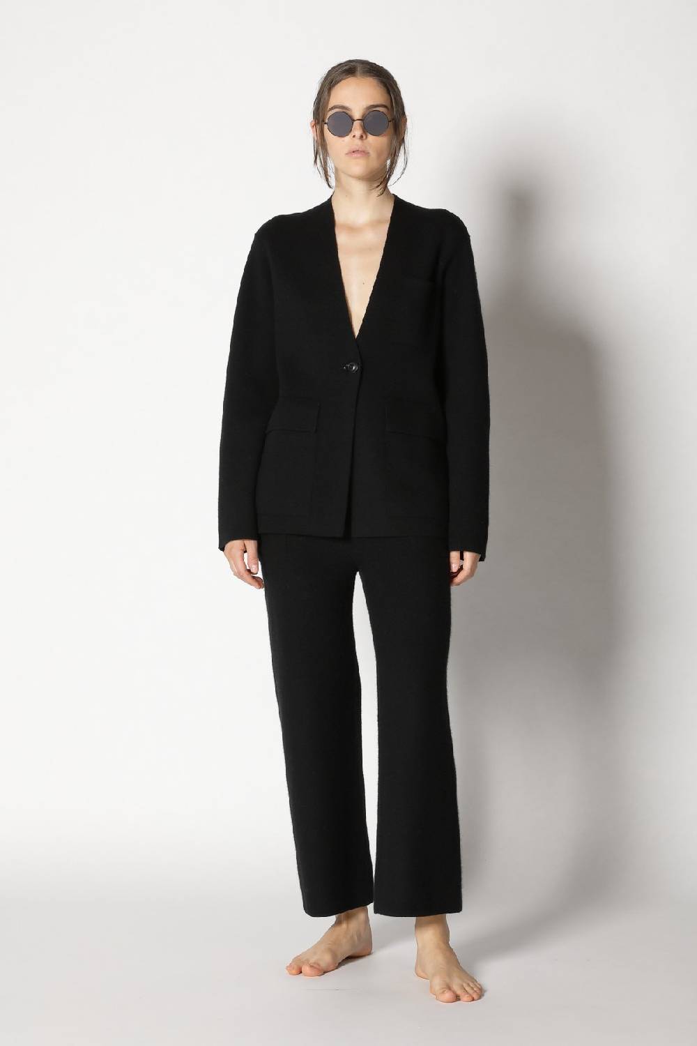 Sminfinity Doubleface Fieldjacket + Garter Cropped Pants