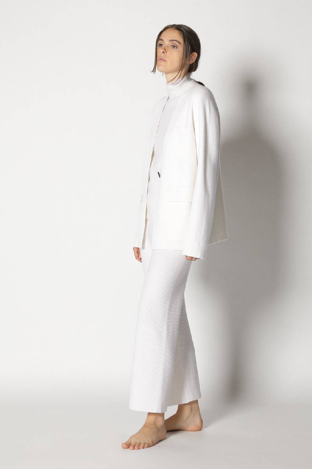 Sminfinity Doubleface Fieldjacket + Garter Top + Garter Cropped Pants