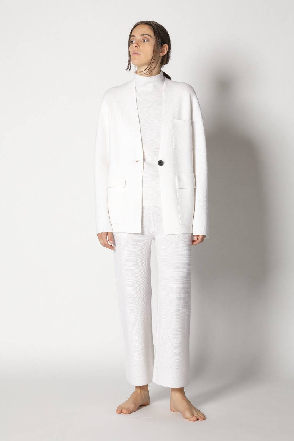 Sminfinity Doubleface Fieldjacket + Garter Top + Garter Cropped Pants