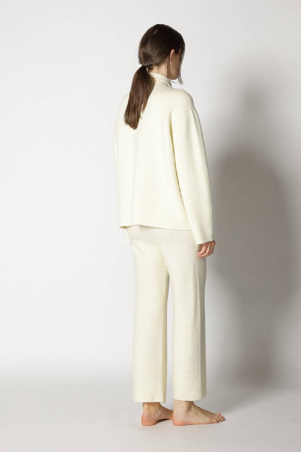 Sminfinity Doubleface Shirtjacket + Garter Cropped Pants