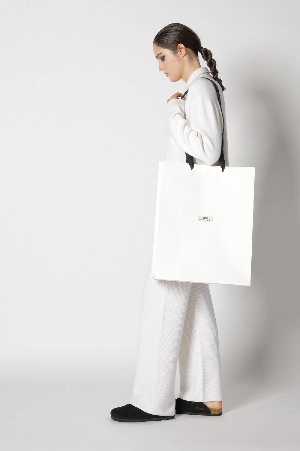 Sminfinity Doubleface Shirtjacket + Garter Palazzo Pants