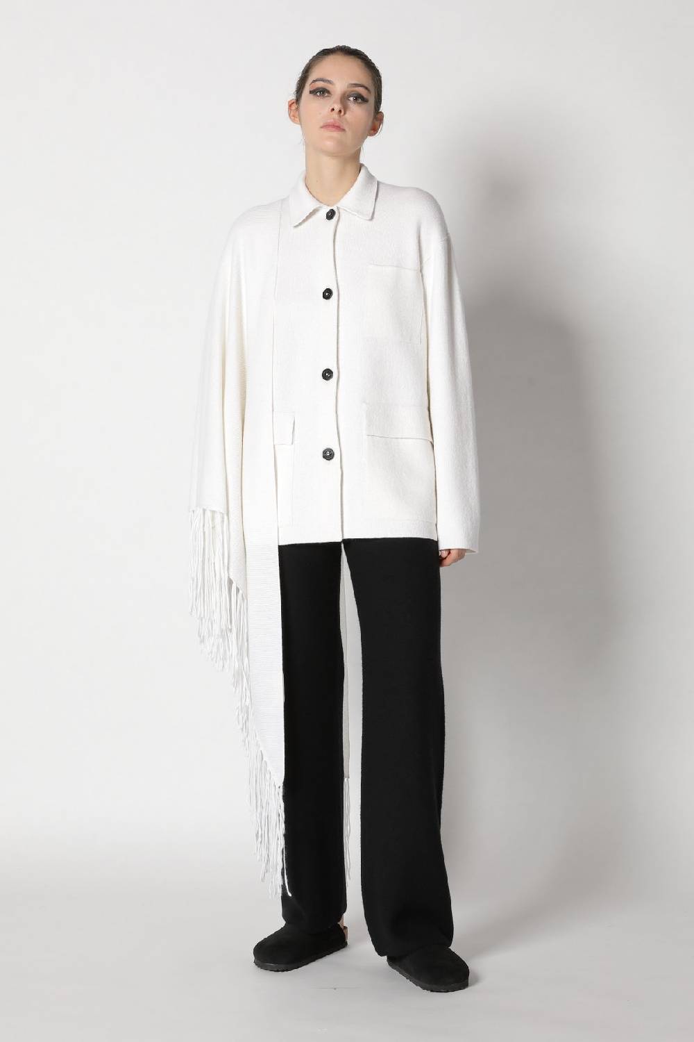 Sminfinity Doubleface Shirtjacket + Garter Palazzo Pants