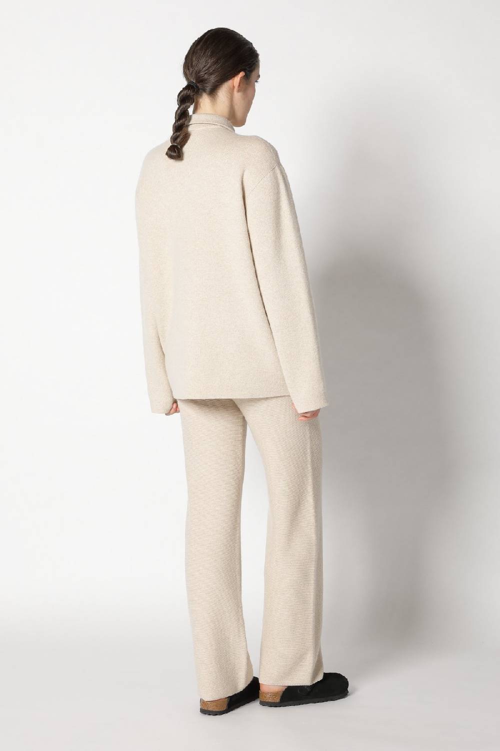 Sminfinity Doubleface Shirtjacket + Garter Palazzo Pants