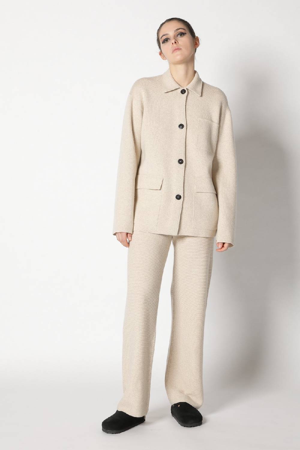 Sminfinity Doubleface Shirtjacket + Garter Palazzo Pants + Garter Triangle