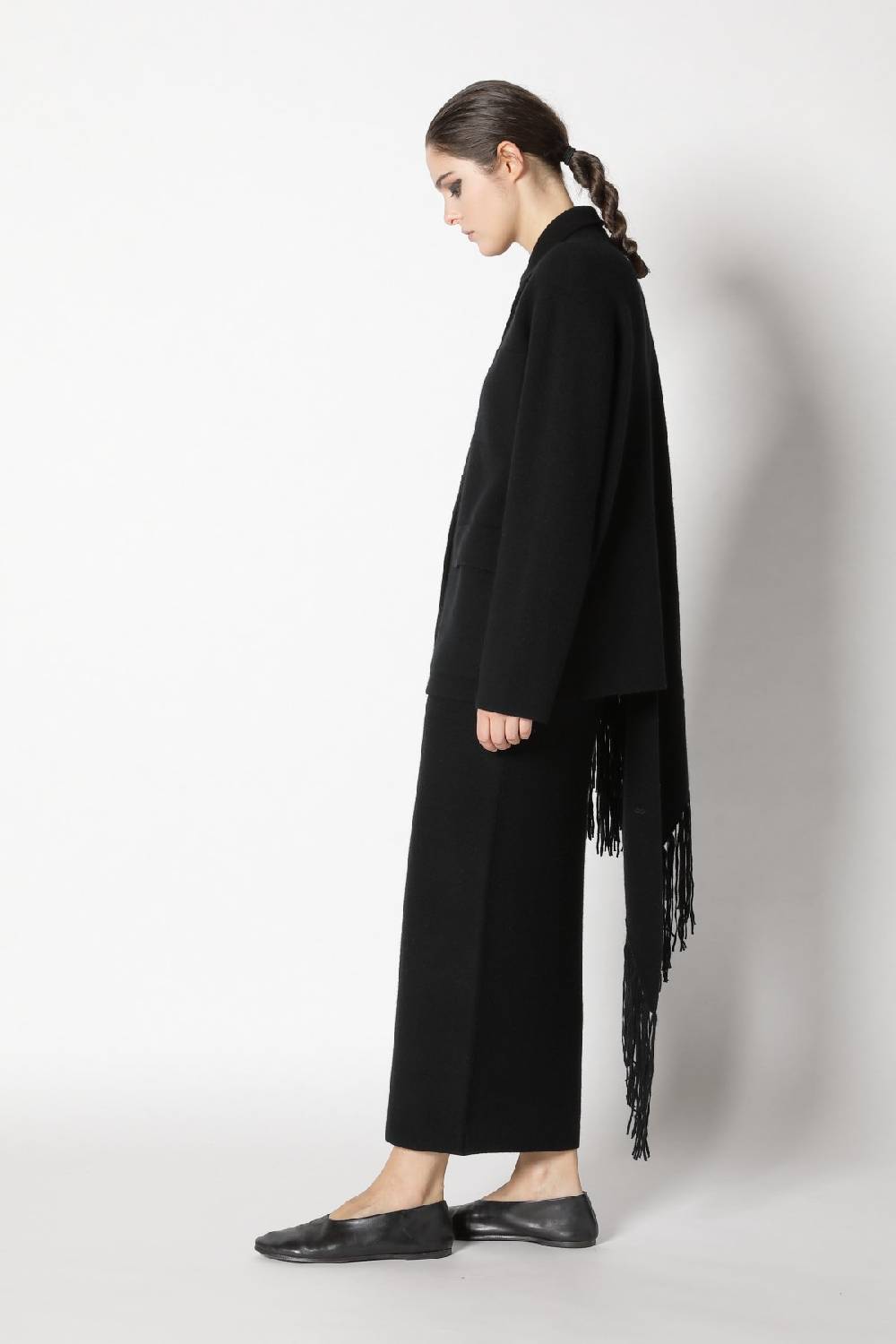 Sminfinity Doubleface Shirtjacket + Garter Triangle + Garter Maxi Skirt