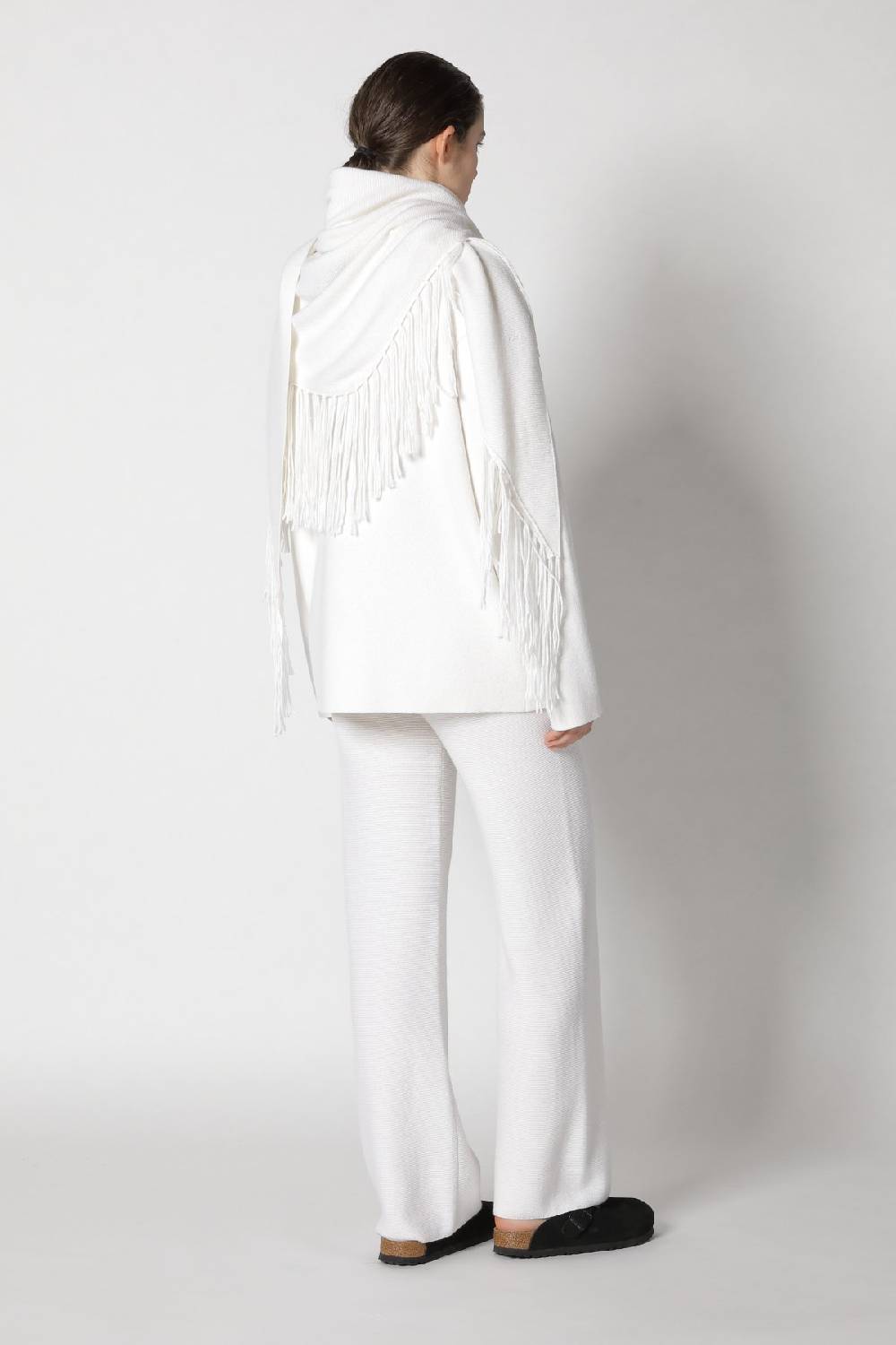 Sminfinity Doubleface Shirtjacket + Garter Triangle + Garter Palazzo Pants