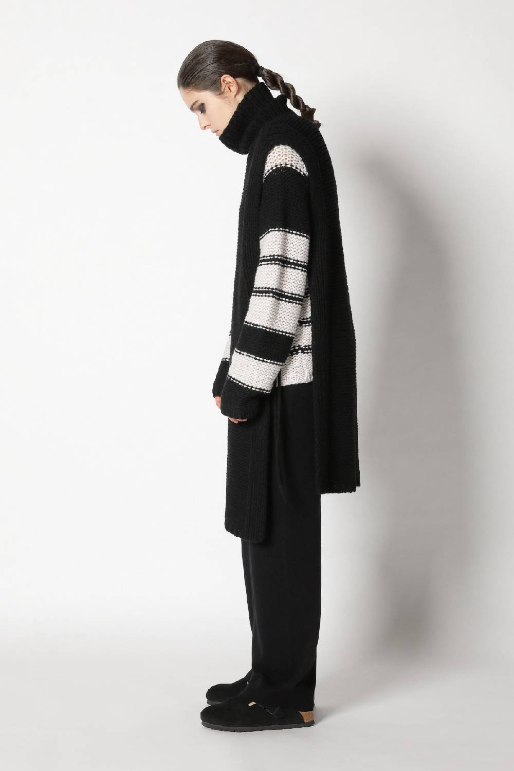 Sminfinity fisherman stripe + fisherman flap + infinite palazzo pants