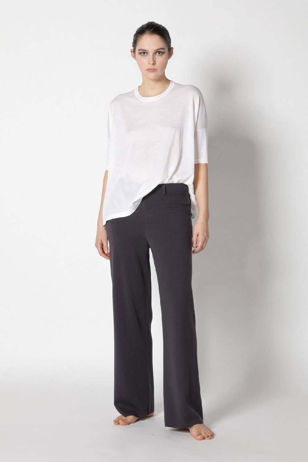 Sminfinity flowing cape jumper + milano palazzo pants Sminfinity flowing cape jumper + milano palazzo pants