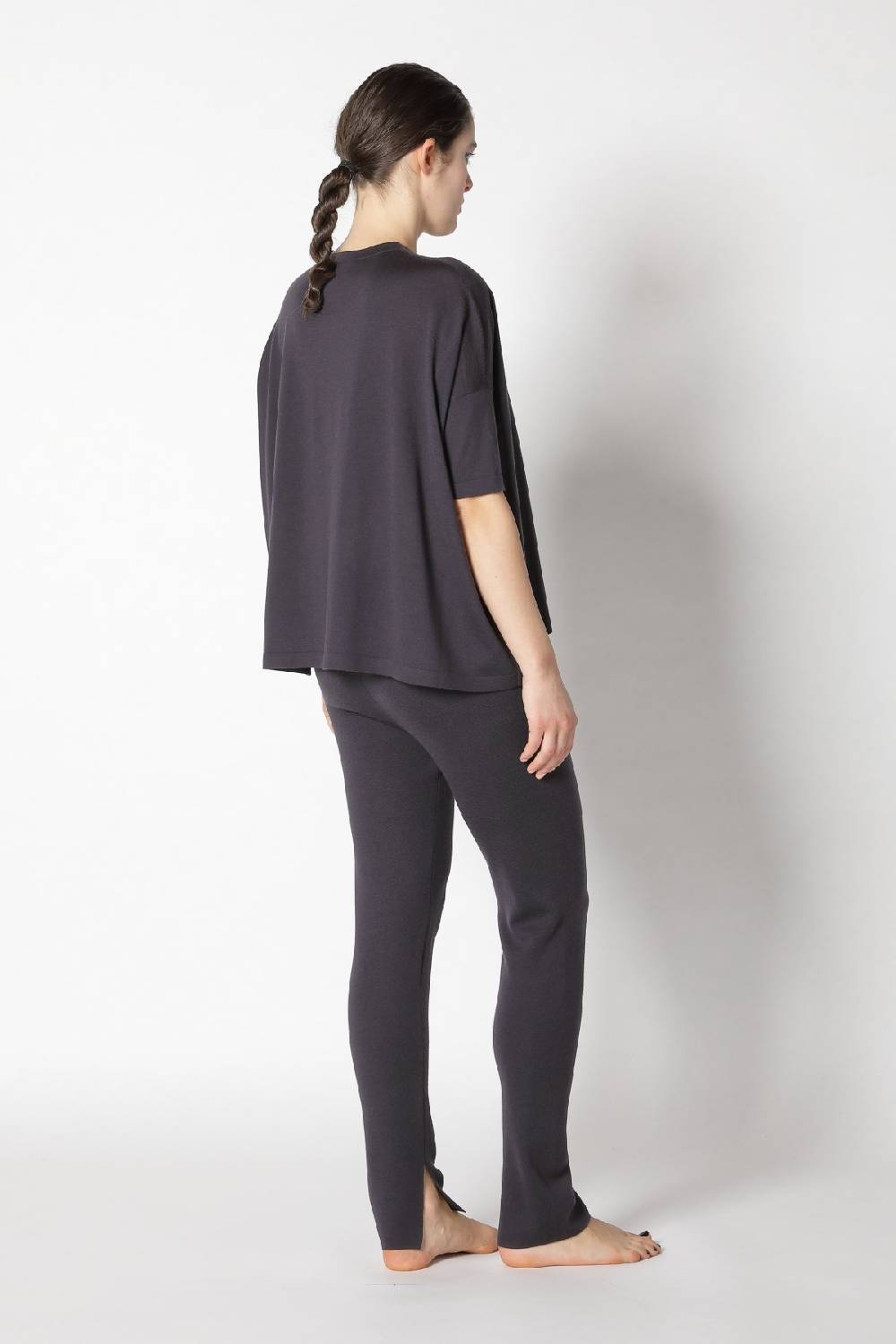 Sminfinity Flowing Cape Jumper + Milano Slim Cut Pants