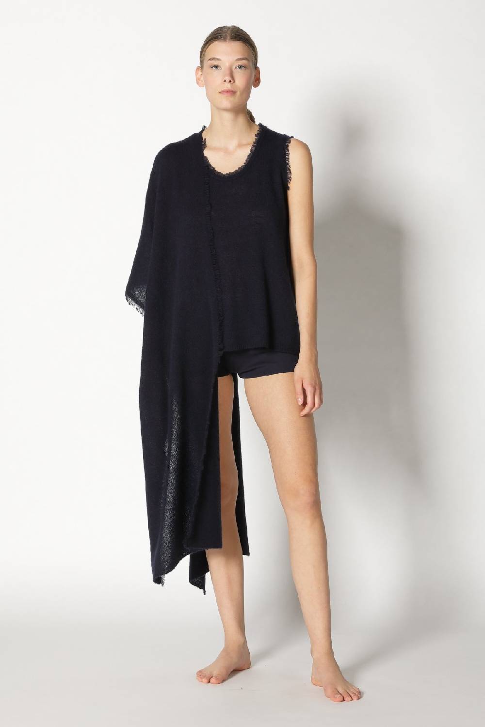 Sminfinity Fluffy Fringe Plaid + Fluffy Fringe Jacket + Fluffy Fringe Crew Top