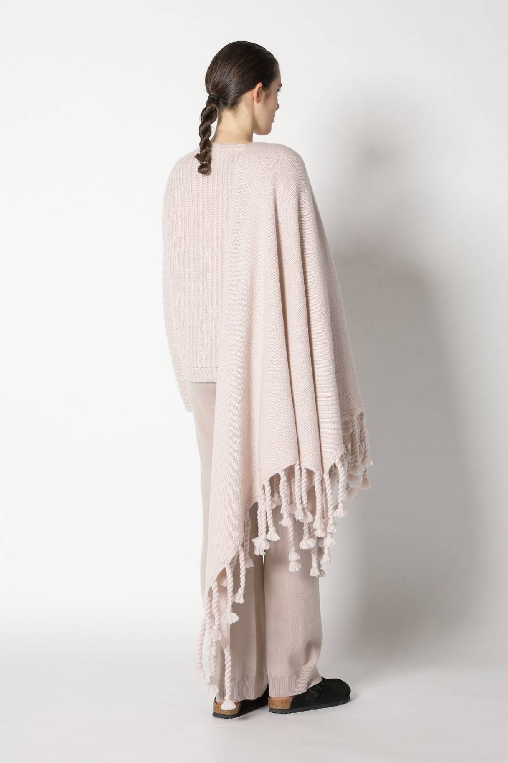 Sminfinity Fluffy Rib V Neck + Infinite Palazzo Pants