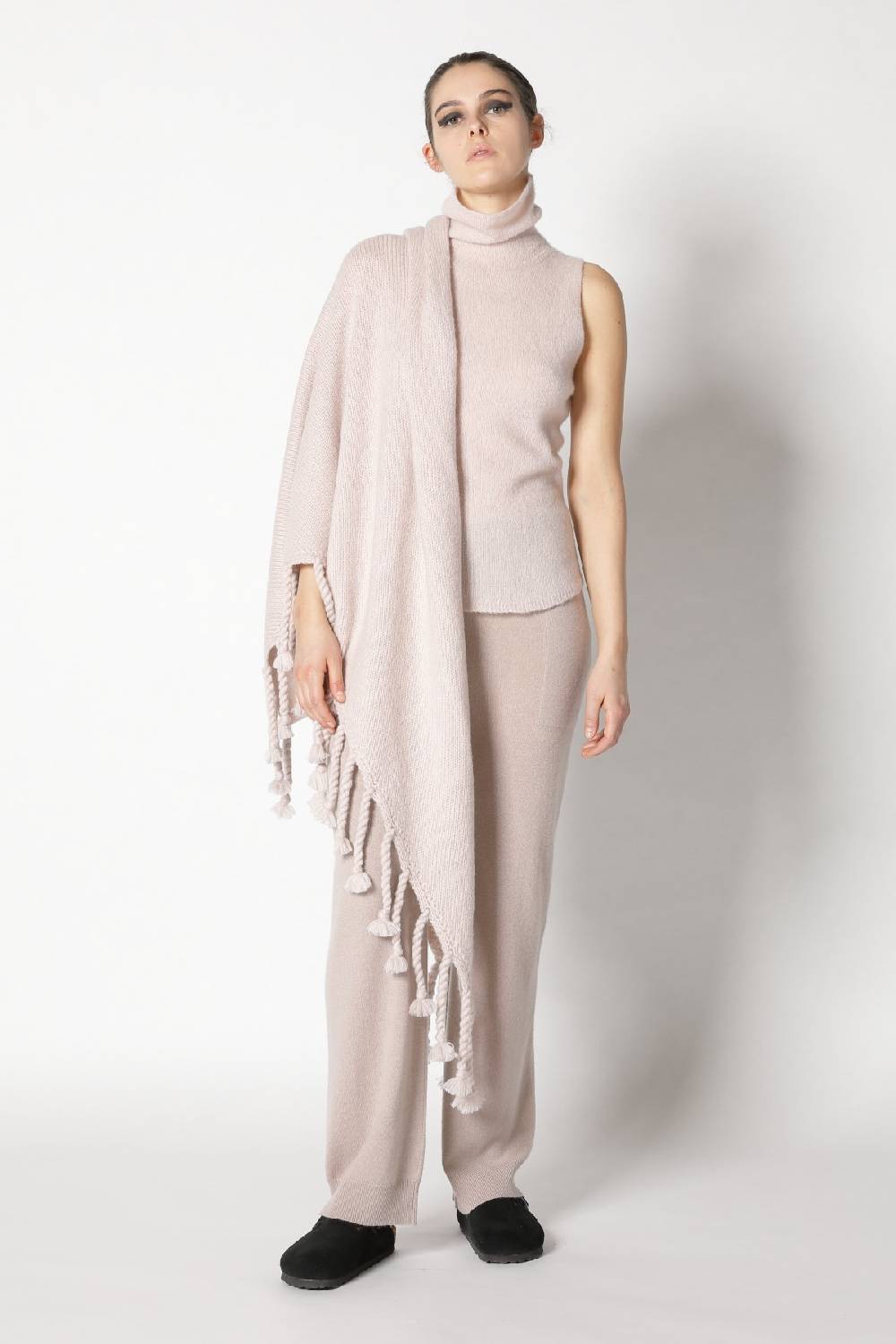 Sminfinity fluffy turtle top + fluffy triangle + infinite palazzo pants