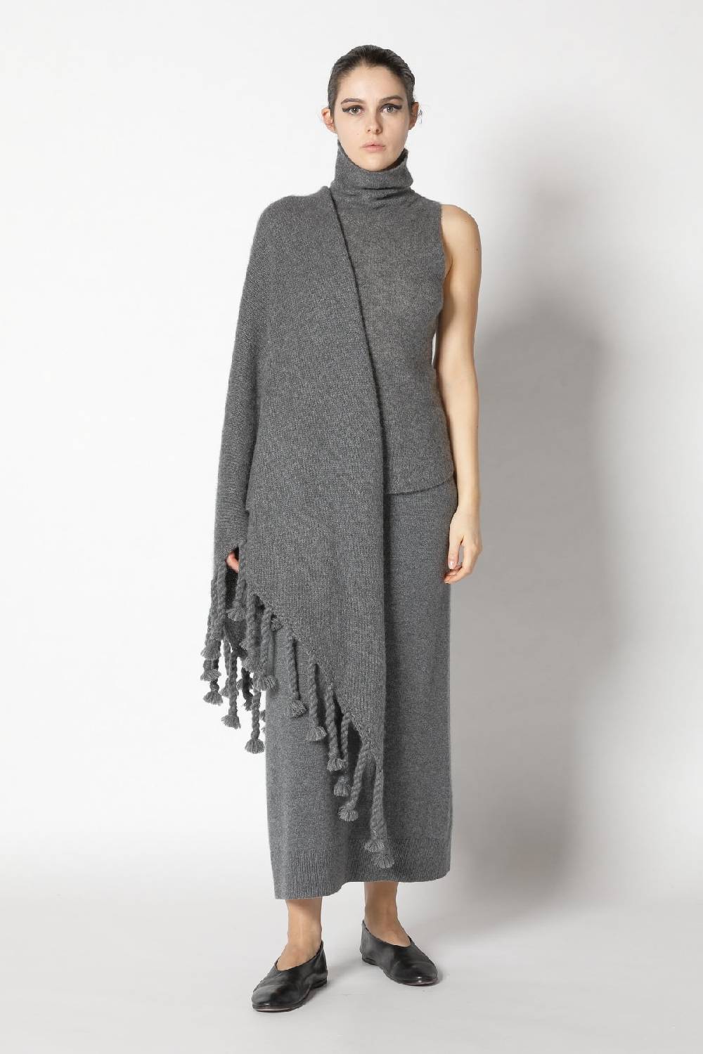 Sminfinity fluffy turtle top + fluffy triangle + pure A skirt Sminfinity fluffy turtle top + fluffy triangle + pure A skirt