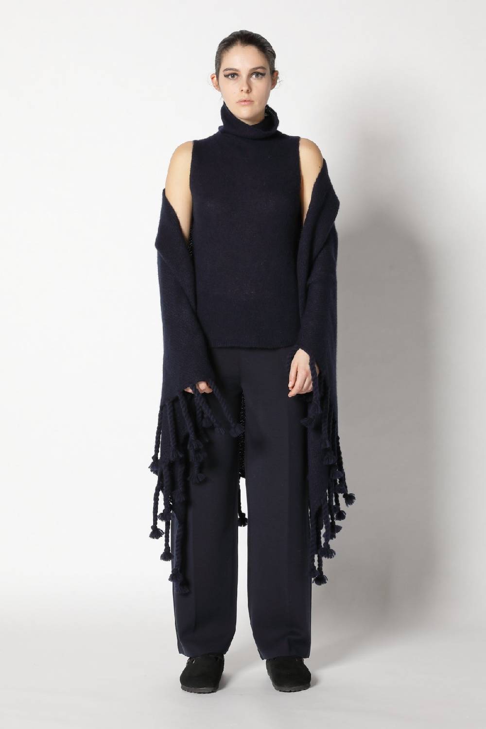 Sminfinity Fluffy Turtle Top + Fluffy Triangle + Silky Suit Pants