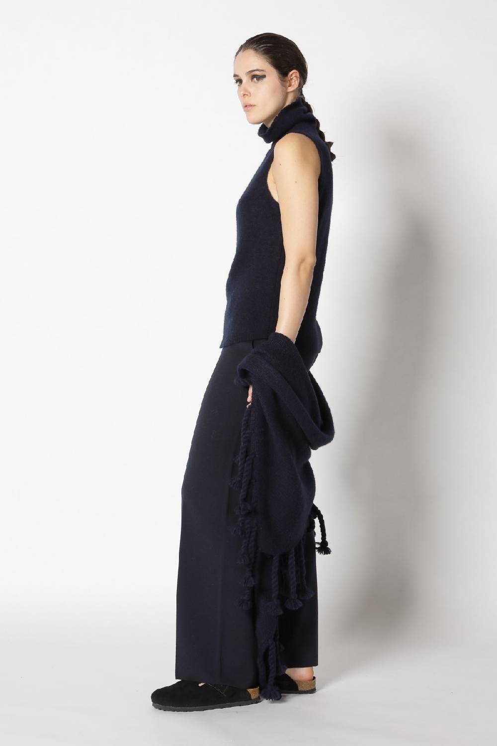 Sminfinity Fluffy Turtle Top + Fluffy Triangle + Silky Suit Pants