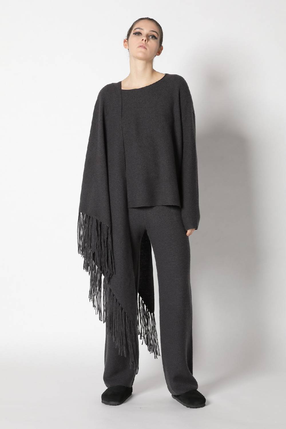 Sminfinity garter crew jumper + garter palazzo pants + garter triangle Sminfinity garter crew jumper + garter palazzo pants + garter triangle