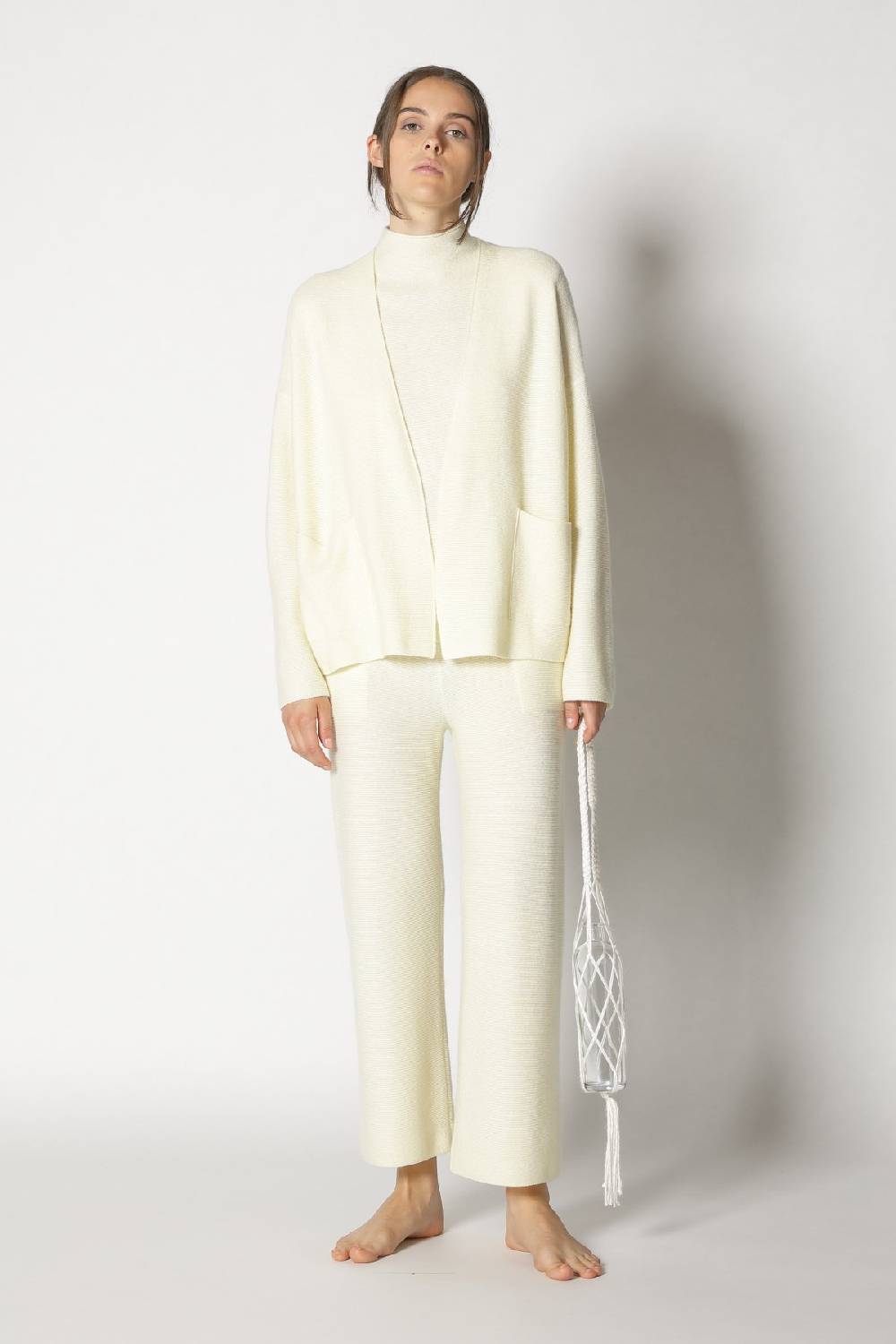 Sminfinity Garter Jacket + Garter Top + Garter Cropped Pants