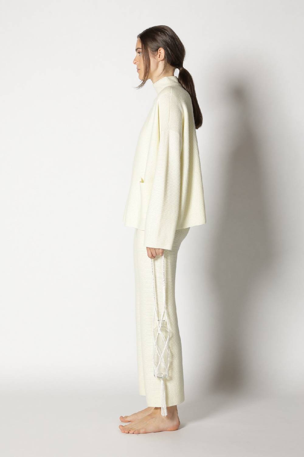 Sminfinity Garter Jacket + Garter Top + Garter Cropped Pants