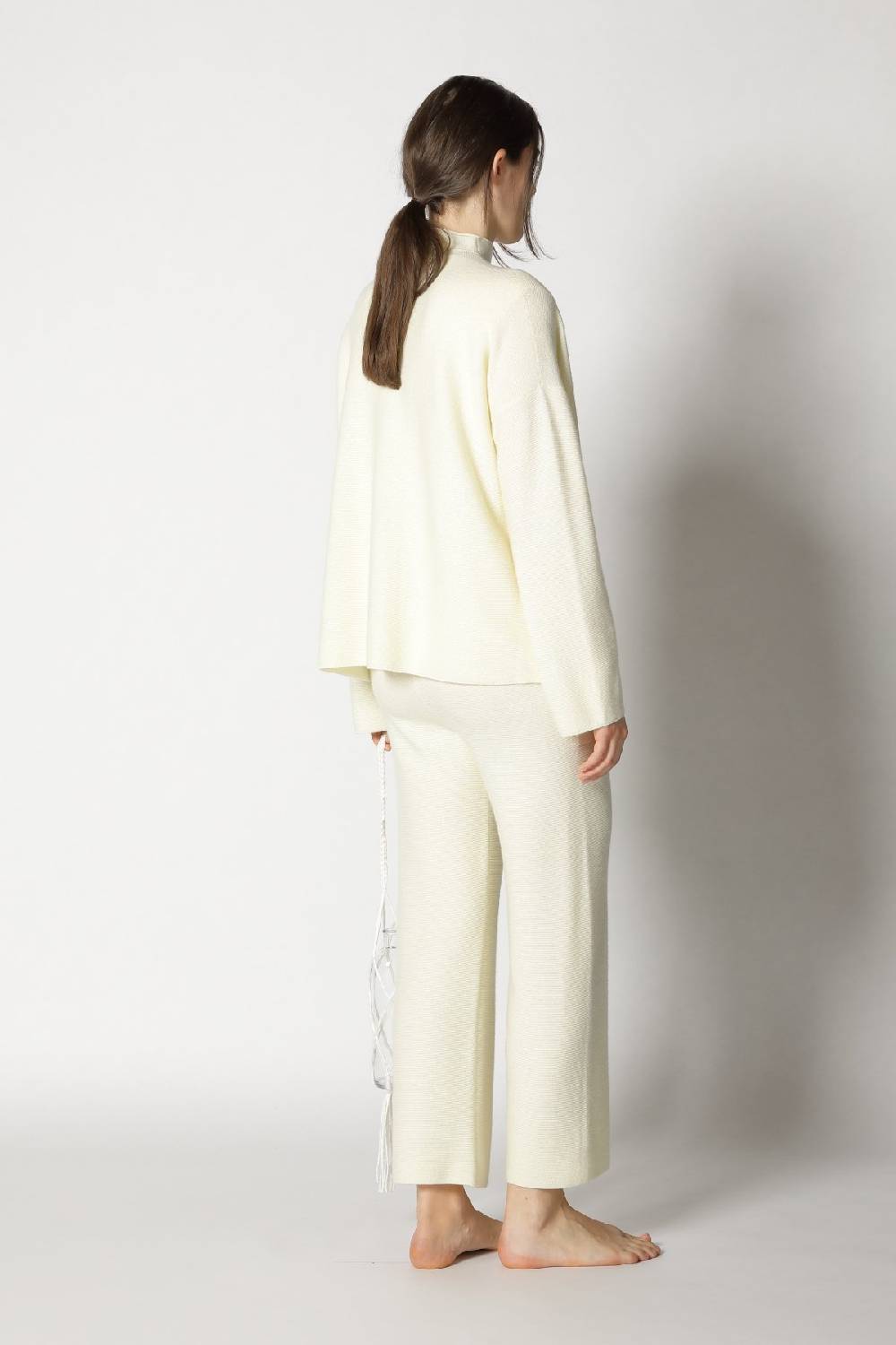 Sminfinity Garter Jacket + Garter Top + Garter Cropped Pants