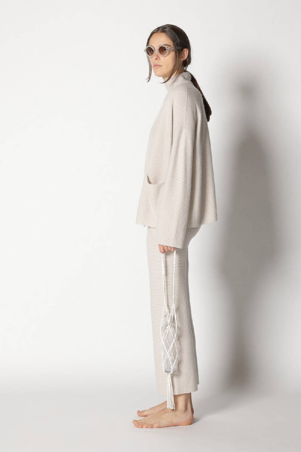 Sminfinity Garter Jacket + Garter Top + Garter Cropped Pants