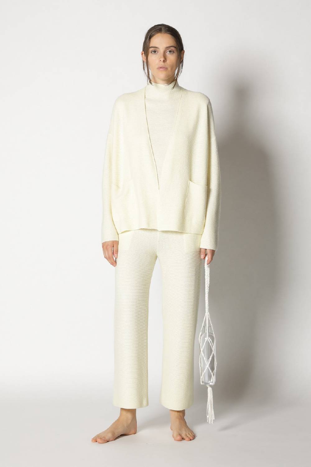 Sminfinity garter jacket + garter top + garter cropped pants