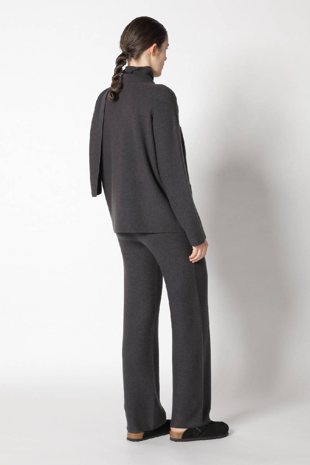 Sminfinity Garter Scarf Jacket + Garter T Jumper + Garter Palazzo Pants