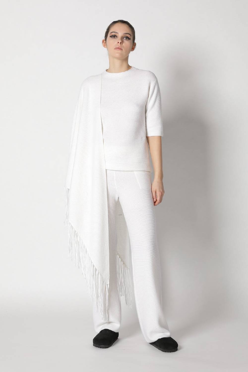 Sminfinity garter T jumper + garter palazzo pants + garter triangle Sminfinity garter T jumper + garter palazzo pants + garter triangle