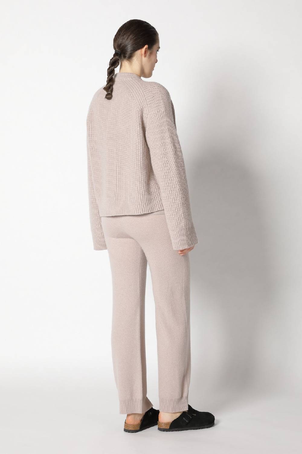 Sminfinity Icon Rib Cardigan + Infinite Crew T + Infinite Palazzo Pants