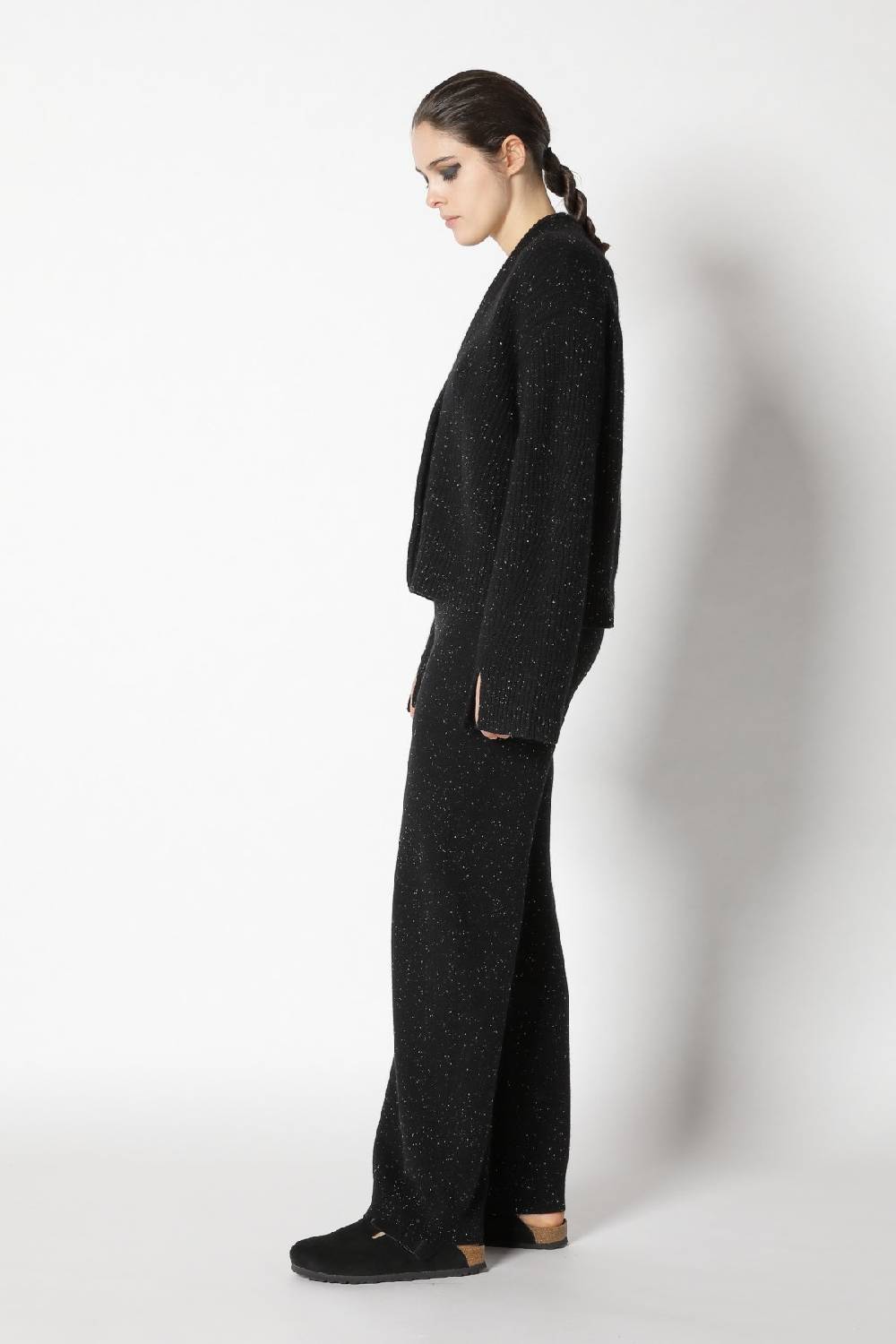 Sminfinity Icon Rib Cardigan + Infinite Palazzo Pants