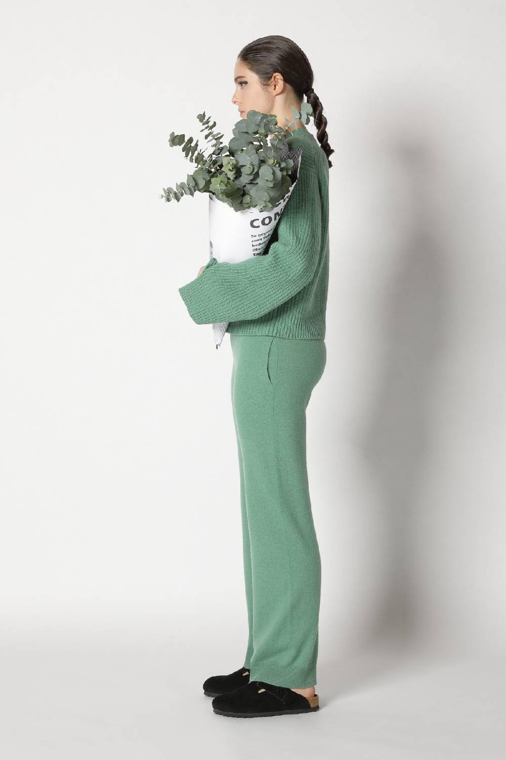 Sminfinity Icon Rib Crew Neck + Infinite Palazzo Pants